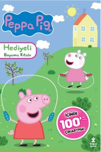 Peppa Pig 100+ Çıkartma Hediyeli Boyama Kitabı