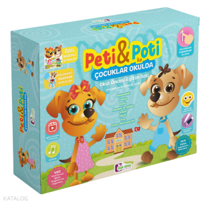 Peti ve Poti Okul Öncesi Eğitim Seti (3-4 Yaş)