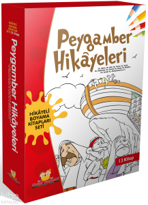Peygamber Hikayeleri Boyama Kitapları Seti (13 Kitap)
