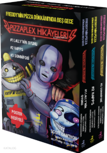 Pizzaplex'ten Hikayeler 3 Kitaplık Kutulu Set;Freddy'nin Pizza Dükkanı'nda Beş Gece
