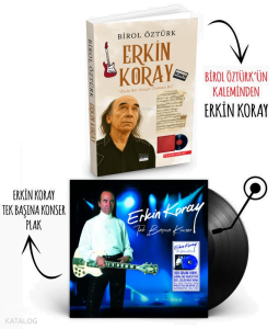 Plaklı Kitaplar - Erkin Koray - Tek Başına Konser Plak
