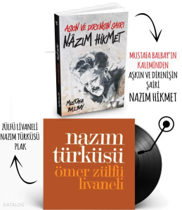Plaklı Kitaplar - Nazım Hikmet - Nazım Türküsü Plak