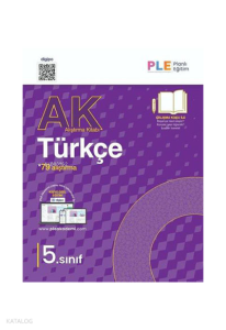 PLE Yayınları 5. Sınıf - Türkçe Alıştırma Kitabı