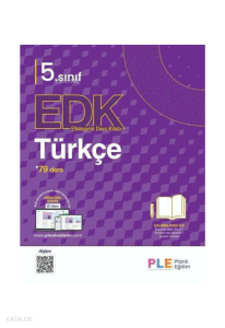 PLE Yayınları 5.Sınıf - Türkçe Etkileşimli Ders Kitabı - Set