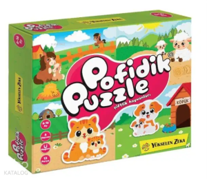 Pofidik  Puzzle - Çiftlik Hayvanları