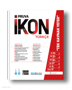 Pruva Akademi 8. Sınıf Türkçe İkon Konu Anlatımlı