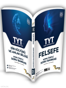 Rasyonel Yayınları TYT Felsefe - TYT Din Kültürü ve Ahlak Bilgisi Soru Bankası (Konu Özetli)