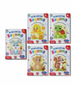 Rengarenk Boyama 5 Kitap Takım