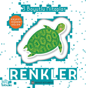 Renkler - 3 Boyutlu Kitaplar