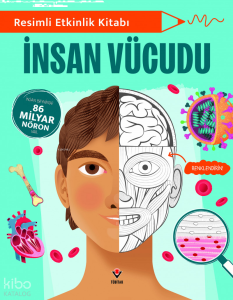 Resimli Etkinlik Kitabı - İnsan Vücudu