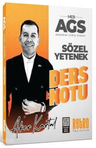 Retro 2026 MEB-AGS Sözel Yetenek Ders Notu
