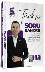 Retro Yayıncılık KPSS Genel Kültür Türkçe Soru Bankası