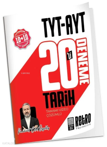 Retro Yayıncılık TYT - AYT Tarih 20'li Deneme