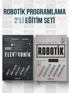 Robotik Programlama Eğitim Seti - 2 Kitap Takım