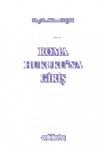 Roma Hukuku'na Giriş