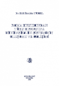 Roma Hukukundan Türk Hukukuna Hükümsüzlük Sisteminin Oluşumu Ve Gelişimi