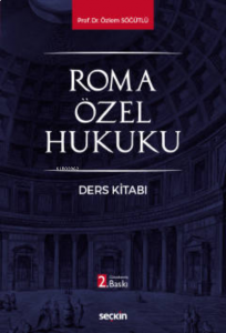 Roma Özel Hukuku – Ders Kitabı