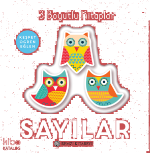 Sayılar - 3 Boyutlu Kitaplar
