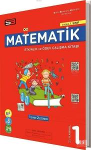 SBM Yayınları 1. Sınıf 2. Dönem Matematik Etkinlik ve Ödev Çalışma Kitabı SBM