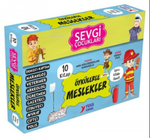 Sevgi Çocukları Meslekler Serisi Seti - 10 Kitap Takım - 3-4. Sınıflar İçin