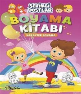 Sevimli Dostlar Boyama Kitabı - Karakter Boyama