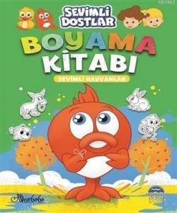 Sevimli Dostlar - Boyama Kitabı; Sevimli Hayvanlar