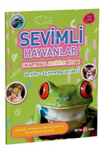 Sevimli Hayvanlar - Çıkartmalı Aktivite Kitabı