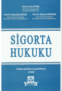 Sigorta Hukuku Ders Kitabı