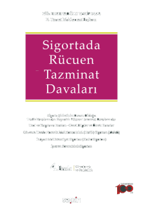 Sigortada Rücuen Tazminat Davaları