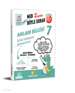 Sinan Kuzucu Yayınları 7. Sınıf Anlam Bilgisi Soru Bankası