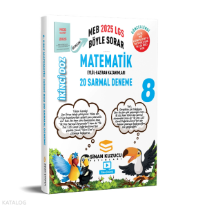 Sinan Kuzucu Yayınları 8. Sınıf İkinci Doz Sarmal Branş Denemeleri Matematik ( 2025 LGS )
