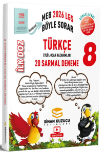 Sinan Kuzucu Yayınları 8. Sınıf İlk Doz Sarmal Branş Denemeleri Türkçe ( 2026 LGS )