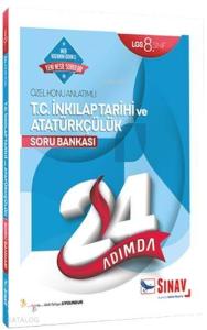 Sınav Dergisi Yayınları 8. Sınıf LGS T.C. İnkılap Tarihi ve Atatürkçülük 24 Adımda Özel Konu Anlatımlı Soru Bankası Sınav Dergisi 