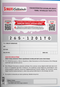 Sınav Kalitesinde 2026 TYT Türkiye Geneli Deneme;ÖSYM Verilerine Göre Gerçek Sıralamanı Gör