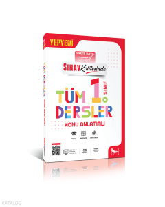 Sınav Yayınları Sınav Kalitesinde 1. Sınıf Tüm Dersler Konu Anlatımlı