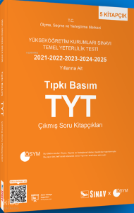 Sınav Yayınları TYT Tıpkı Basım Son 5 Yıl Çıkmış Soru Kitapçıkları