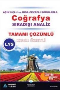 Sıradışı Analiz Yayınları AYT Coğrafya 2 Konu Özetli Tamamı Çözümlü Sıradışı Analiz