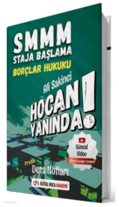 SMMM Staja Başlama Borçlar Hukuku Pratik Ders Notları Dijital Hoca Akademi