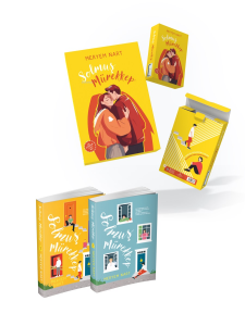 Solmuş Mürekkep İki Kitaplık Set