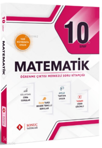 Sonuç Yayınları 10. Sınıf Matematik Soru Bankası Modüler Set