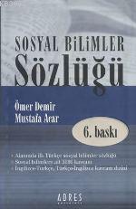 Sosyal Bilimler Sözlüğü