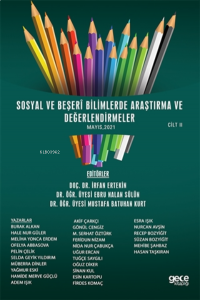 Sosyal Ve Beşeri Bilimlerde Araştırma Ve Değerlendirmeler Mayıs Cilt 2