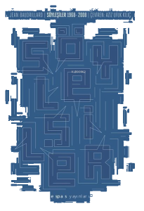 Söyleşiler: 1968 - 2008