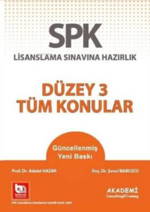 SPK Düzey 3 Tüm Konular