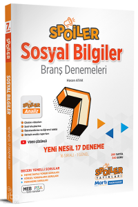 Spoiler 7.Sınıf Spoiler Sosyal Bilgiler Branş Denemeleri