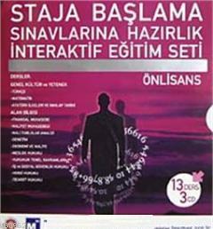 Staja Başlama İnteraktif Eğitim Seti Önlisans (Cd)