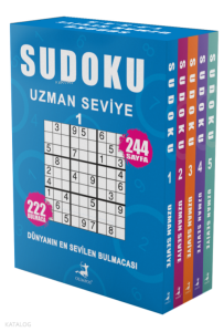 Sudoku Uzman Seviye 5 Kitap Set