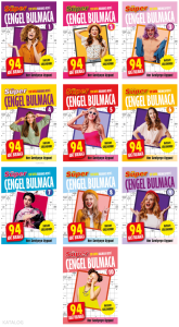 Süper Çengel Bulmaca Set (10 Kitap Takım)
