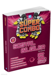 Süper Combo Sosyal Bilgiler 5. Sınıf Soru Kitabı