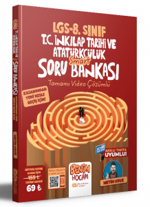 T.C. İnkılap Tarihi ve Atatürkçülük Smart Tamamı Video Çözümlü Soru Bankası